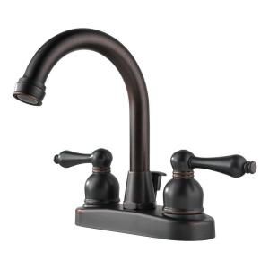 Peerless 4 in. 2 Handle Lavatory Faucet in Oil Rubbed Bronze WAS00XBZ