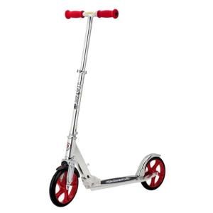 Razor A5 Lux Scooter in Silver and Red 13013201