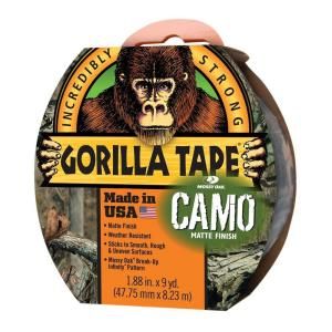 Gorilla Tape 1.88 in. x 9 yds. Camo Tape (8 Pack) DISCONTINUED 6010901