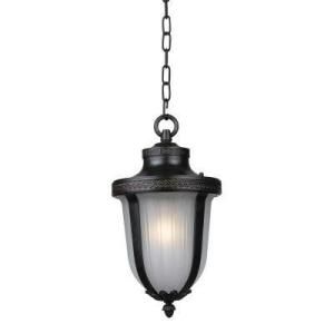 Hampton Bay Crestwood Collection 1 Light 9 in. Hanging Lantern THD15062E