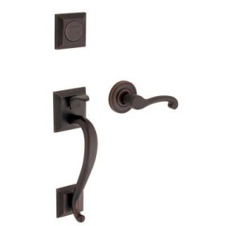Baldwin Madison Oil Rubbed Bronze Right Handed Full Dummy Handleset with Classic Lever 85320.102.RFD