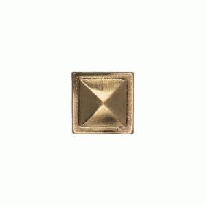 Daltile Massalia Bullion 1 in. x 1 in. Metal Pinnacle Button Wall Tile MS9111BTNA1P