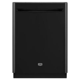 Maytag JetClean Plus Top Control Dishwasher in Black with Stainless Steel Tub and Steam Cleaning MDB8959SBB