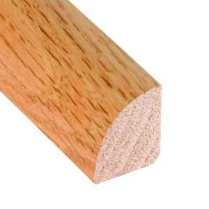 Millstead Unfinished Oak 3/4 in. Thick x 3/4 in. Wide x 78 in. Length Hardwood Quarter Round Molding LM4365
