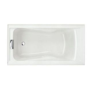 American Standard Evolution 5 ft. Left Drain Soaking Tub in White 2425V LHO.002.020