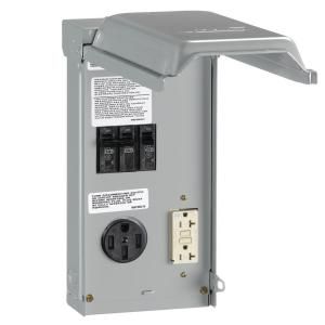 GE 70 Amp Temporary Power Outlet Box U055C010P
