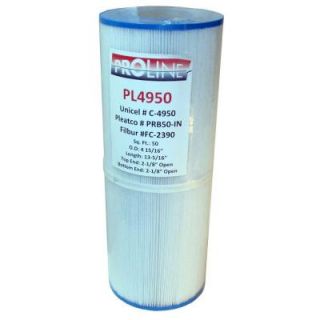 Smart Spa Proline 50 sq. ft. Filter Cartridge for Rainbow, Waterway Plastics and Custom Molded Products PL4950