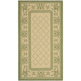 Safavieh Courtyard Natural/Olive 5.3 ft. x 7.6 ft. Area Rug CY0901 1E01 5