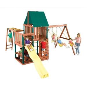 Swing N Slide Playsets Chesapeake Wood Complete Play Set PB 8243