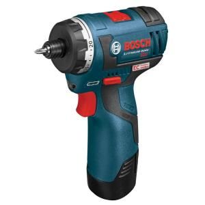 Bosch 12 Volt Max EC Brushless Lithium Ion 1/4 in. Hex Drill/Driver PS22 02