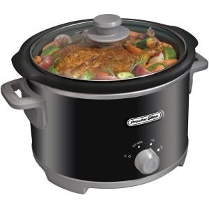 Proctor Silex 4 qt. Slow Cooker in Black DISCONTINUED 33043