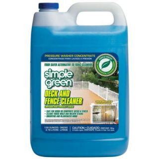 Simple Green 1 gal. Deck and Fence Cleaner Pressure Washer Concentrate (Case of 4) 2310000418200