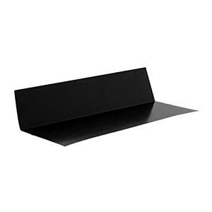 Construction Metals Inc. 3 in. x 5 in. x 10 ft. Steel Roof to Wall Flashing RW35BL