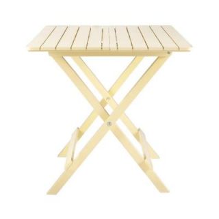 Home Decorators Collection 48 in. W Lemonade Outdoor Folding Picnic Table DISCONTINUED 0861100510
