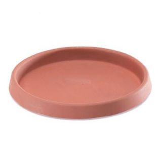 dotchi 15 in. Weathered Terracotta Standard Saucer B99915SC34DS