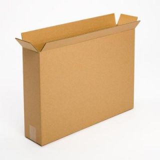 Plain Brown Box 24 in. x 5 in. x 18 in. 25 Box Bundle PRA0124B