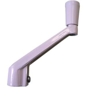 Ideal Security Inc. Fixed Window Casement Handles in White (2 Pack) SK925