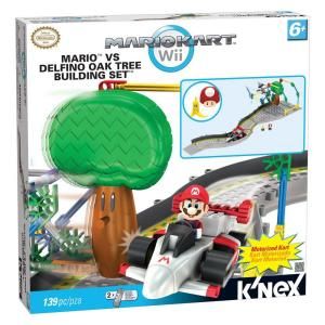KNEX Mario Kart Wii Vs Delfino Oak Tree Building Play Set 38470