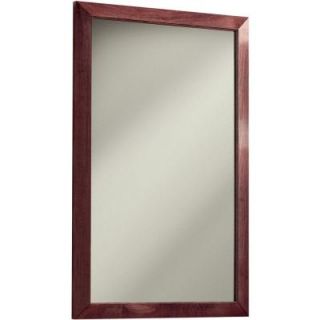 NuTone City 16.5 in. W x 26.5 in. H x 5.25 in. D Recessed or Surface Mount Mirrored Medicine Cabinet in Chestnut 62BK244CCNX
