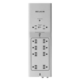 Belkin Conserve Switch AV Surge 10 Outlet Surge Protector with Remote F7C01110