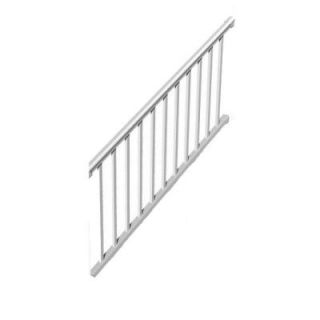 RDI 8 ft. x 36 in. 32 Degree to 38 Degree Vinyl Titan Pro Stair Rail Kit with 1 in. Square Balusters TPS8 36