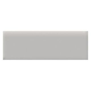 Daltile Semi Gloss Ice Gray 2 in. x 6 in. Ceramic Bullnose Wall Tile K176S42691P2