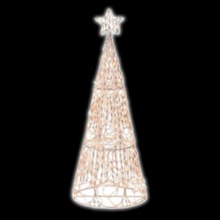 Brite Star 5 ft. 3D Cone Tree Sculpture 48 866 00