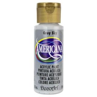 DecoArt Americana 2 oz. Grey Sky Acrylic Paint DA111 3
