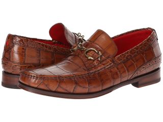Jeffery West Handcuff Loafer Mens Slip on Shoes (Brown)