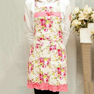 Apron,Cotton 30.523,Peony Pattern