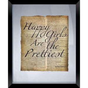 PTM Images Happy Girls 22 in. x 18 in. Framed Wall Art 1 13876