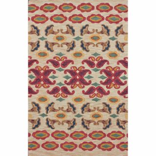 Nuloom Handamde Barcelona Natural Rug (5 X 8)