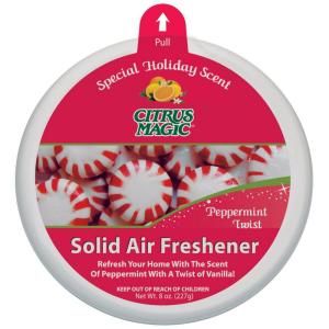 Citrus Magic 8 oz. Peppermint Twist Odor Absorbing Air Freshener (3 Pack) 616472497