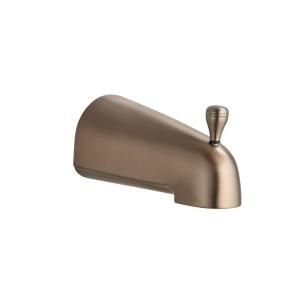 KOHLER Devonshire 4 7/16 in. Diverter Bath Spout with Slip Fit Connection in Vibrant Brushed Bronze K 389 S BV