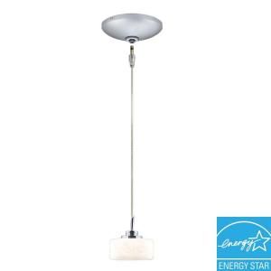 JESCO Lighting Low Voltage Quick Adapt 100 in. x 4 in. White Frit Pendant and Canopy Kit KIT QAP229 WF A