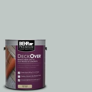BEHR Premium DeckOver 1 gal. #SC 365 Cape Cod Gray Wood and Concrete Paint 500001
