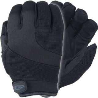 Damascus Patrol Guard Black Large Gloves with Kevlar Cut Resistant Palms 162524