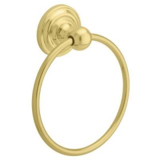 Delta Greenwich Towel Ring in Polished Brass 138273