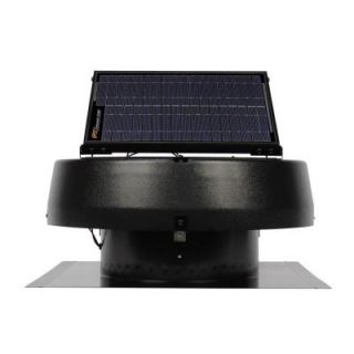 US Sunlight 20 Watt Solar Powered Roof Attic Fan 9920TR