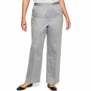 Alfred Dunner Pants   Plus, Grey, Womens