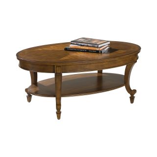 Provence Oval Coffee Table, Cinnamon