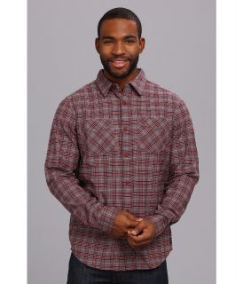 DC Alchemist L/S Woven Top Mens Long Sleeve Button Up (Red)