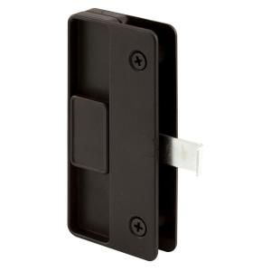 Prime Line Sliding Screen Door Latch and Pull, Black Plastic, Columbiamatic A 177