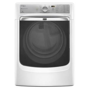 Maytag Maxima XL 7.4 cu. ft. Gas Dryer with Steam in White MGD8000AW