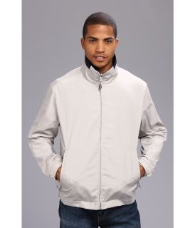 Weatherproof Ultra Oxford Open Bottom Stand Collar Mens Coat (White)