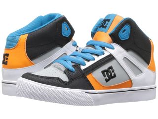 DC Kids Spartan HI Boys Shoes (Orange)