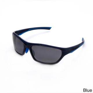 Hot Optix Hot Optix Mens Sport Sunglasses Blue Size Medium