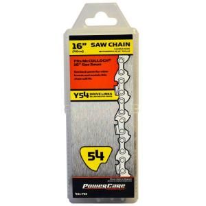 Power Care Y54 16 in. Chainsaw Chain CL 15054PC2