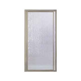 Sterling Plumbing Vista Pivot II 31 1/4 in. x 65 1/2 in. Framed Pivot Shower Door in Nickel with Moraine Glass Texture 1505D 31N G51