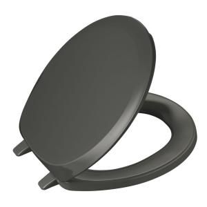 KOHLER French Curve Round Closed front Toilet Seat in Thunder Grey K 4663 58